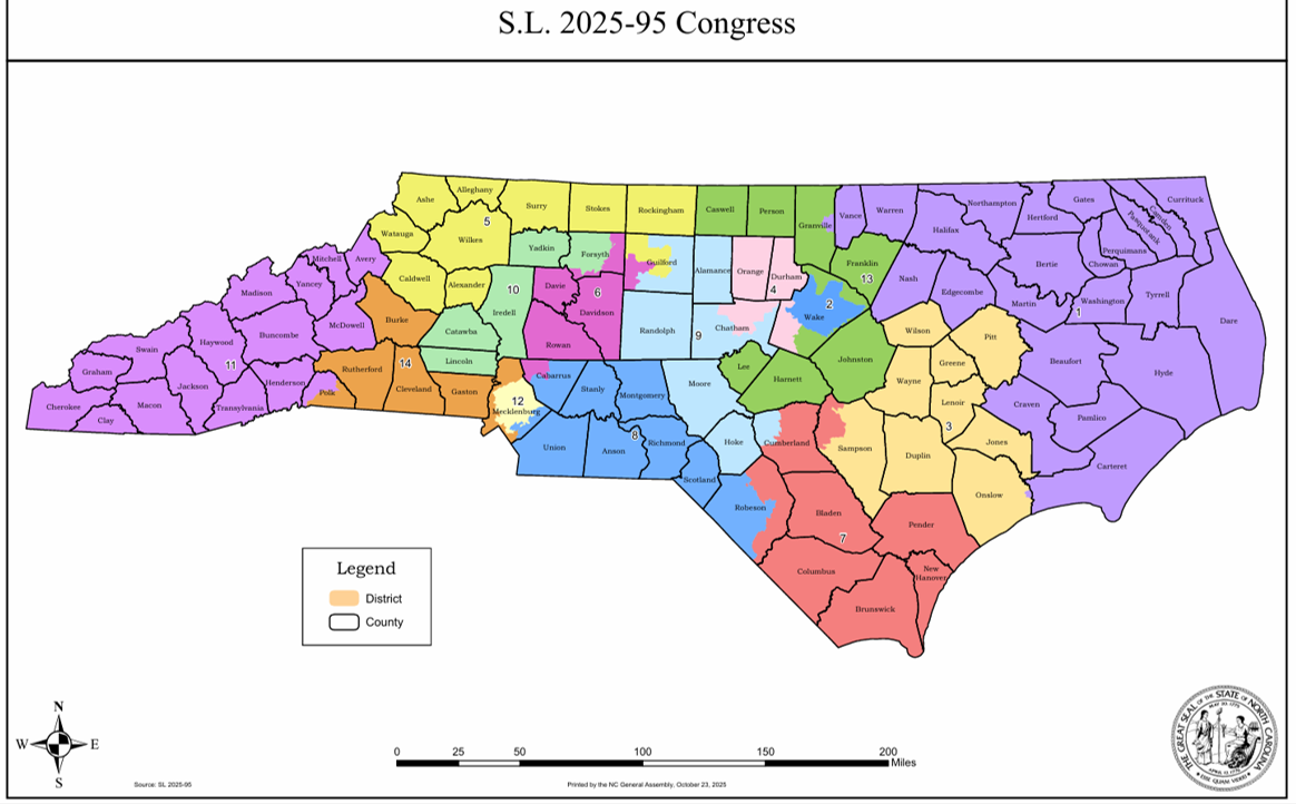New NC 1st District